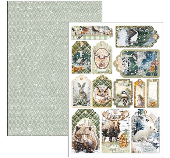 Paper set "Forest Tales"