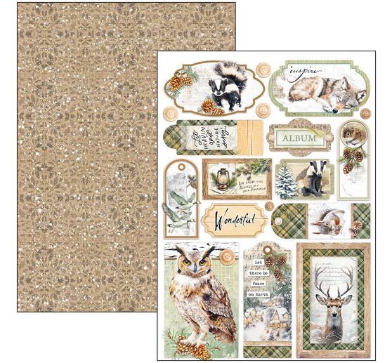 Paper set "Forest Tales"