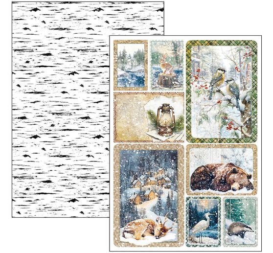 Paper set "Forest Tales"