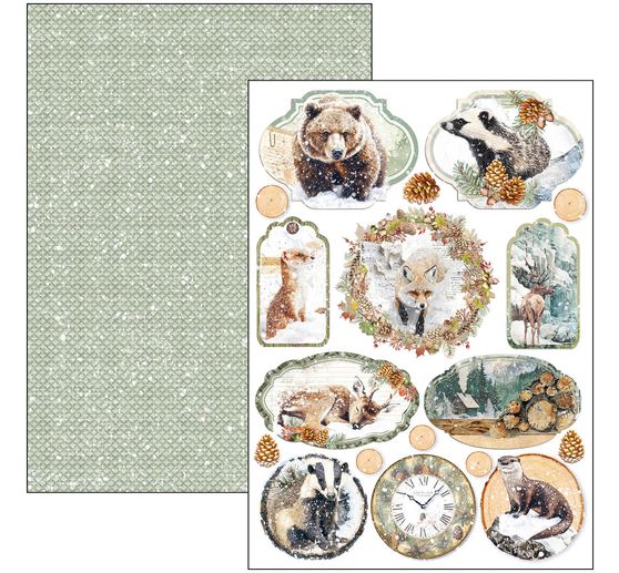 Paper set "Forest Tales"