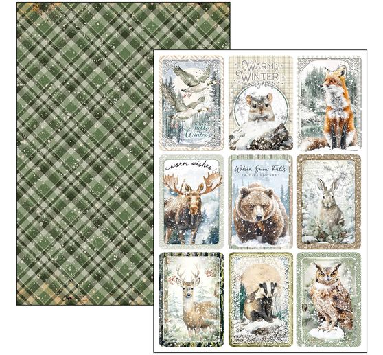 Paper set "Forest Tales"