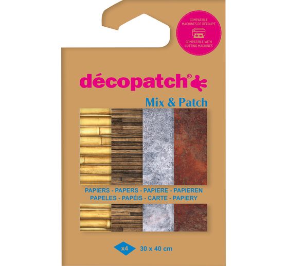 Décopatch Pocket Mix and Patch "Natural Materials"