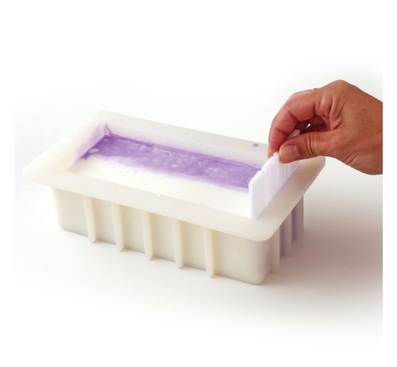 Stampo per sapone in silicone con divisori