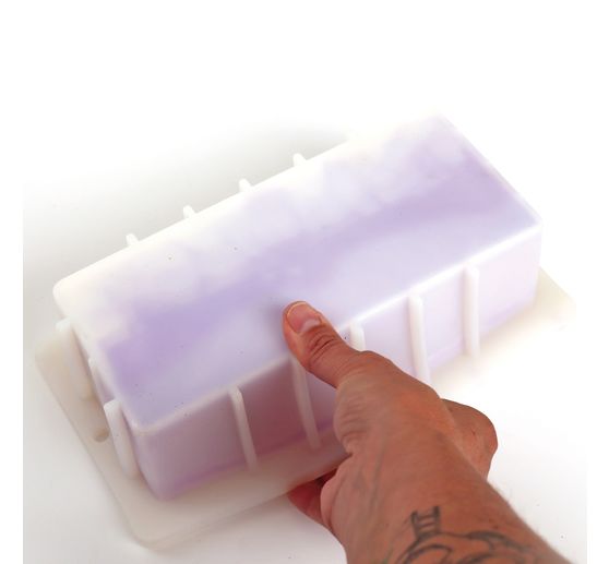 Stampo per sapone in silicone con divisori