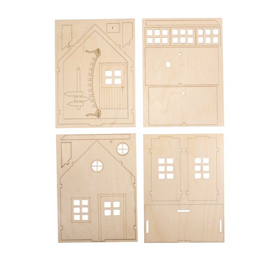 Wooden building kit "Gnome house"