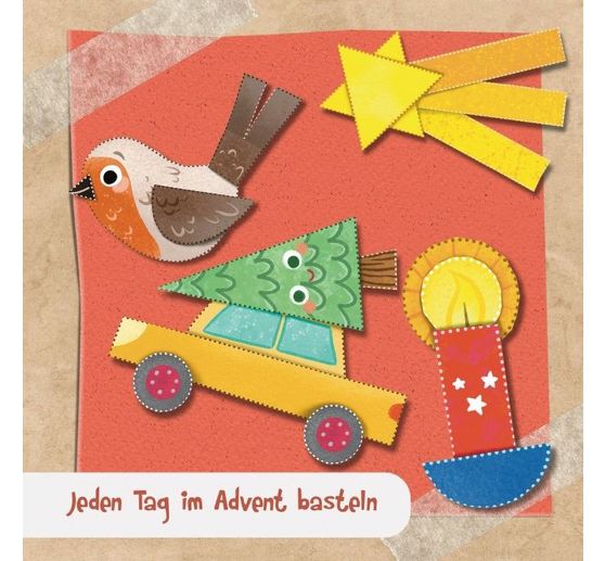 Book "Das Adventskalender-Verbastelbuch für die Allerkleinsten. Türkranz"