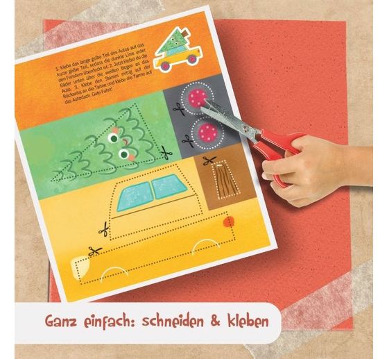 Book "Das Adventskalender-Verbastelbuch für die Allerkleinsten. Türkranz"