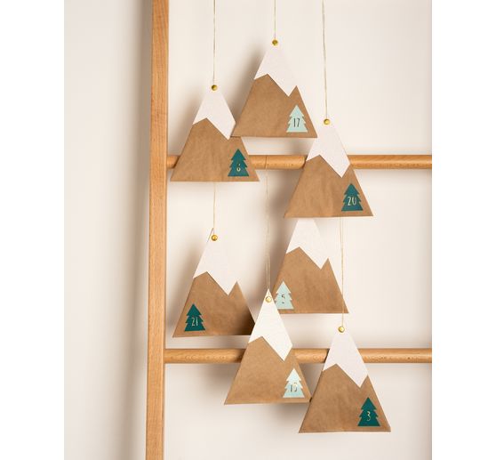 Advent calendar stickers "Christmas Tree"
