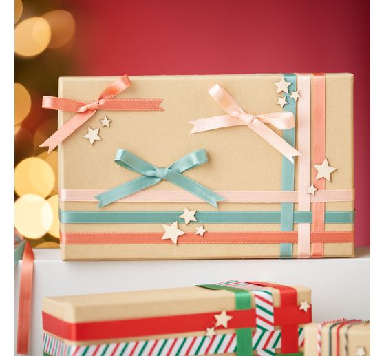 VBS Satin ribbons "Apricot Harmony"