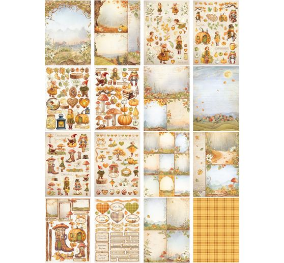 Junk Journal Book "Whispering Woods"