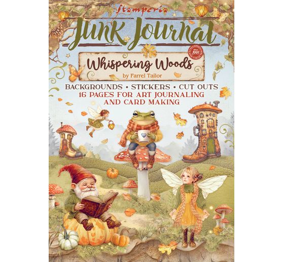Junk Journal Book "Whispering Woods"