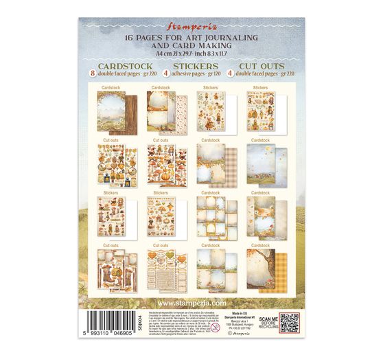 Junk Journal Book "Whispering Woods"