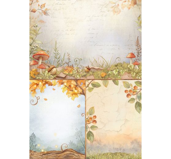 Junk Journal Book "Whispering Woods"