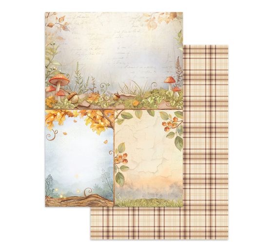 Junk Journal Book "Whispering Woods"