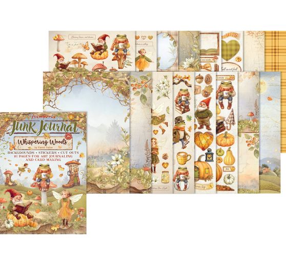 Junk Journal Book "Whispering Woods"