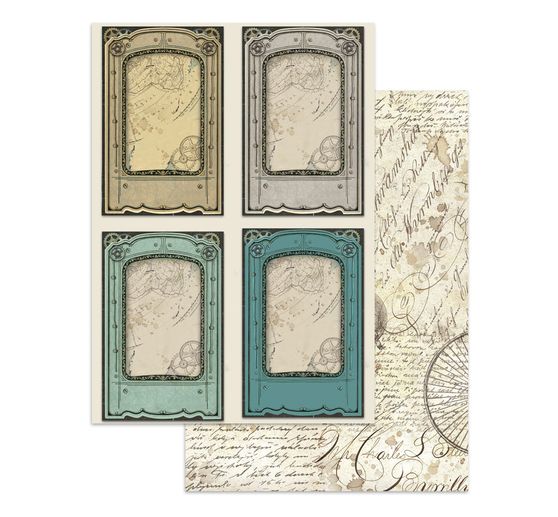 Junk Journal Book "Voyages Fantastiques"