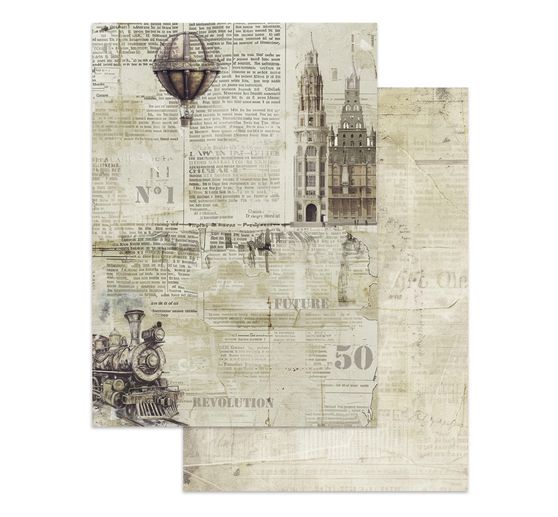 Junk Journal Book "Voyages Fantastiques"