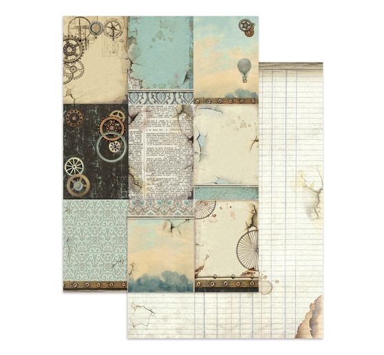 Junk Journal Book "Voyages Fantastiques"