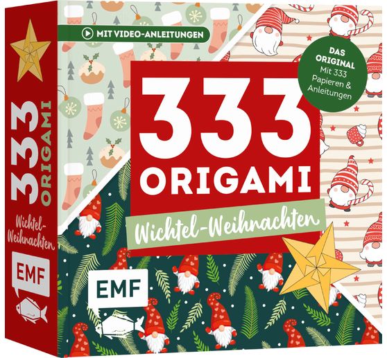 Libro "333 Origami - Wichtel-Weihnachten"