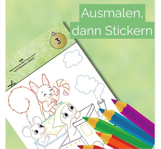 Diamond-Sticker-Adventskalender