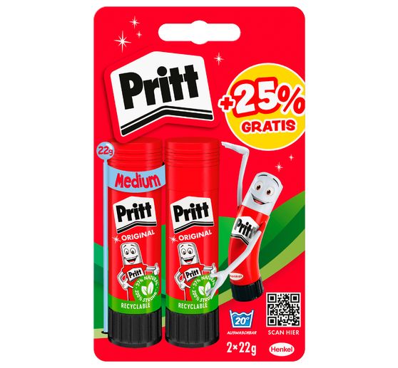 Pritt Glue sticks 2x 22 g