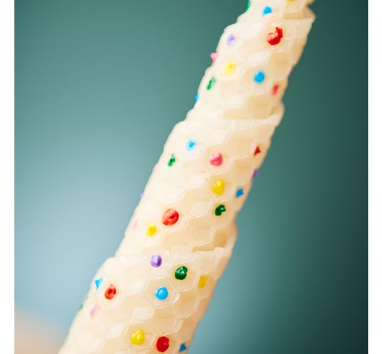 Beeswax honeycomb panels