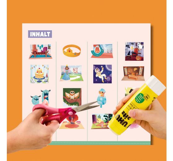 Libro "Der Verbastelblock für kreative Kids. Kunterbunter Spaß"