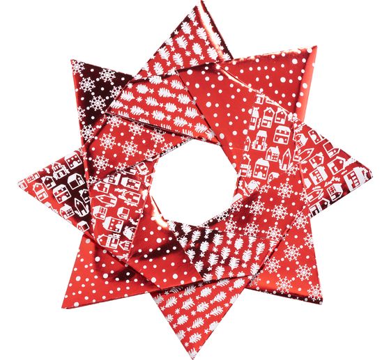 Folding paper "Red Foil"