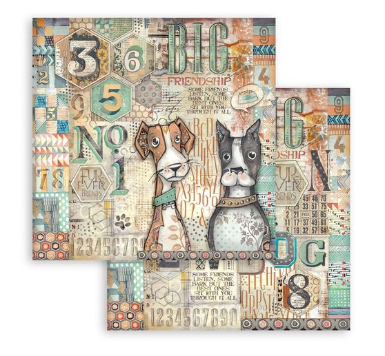 Blocco di scrapbook "Furry Friends"