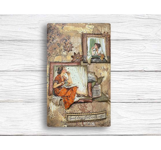 Junk Journal Book "Coffee and Chocolate"