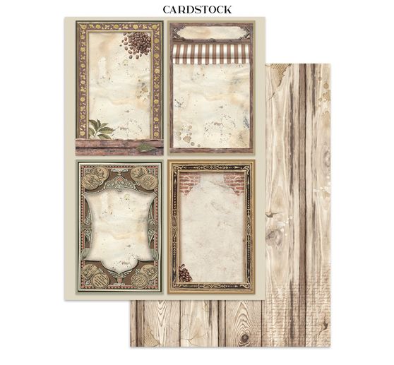 Junk Journal Book "Coffee and Chocolate"