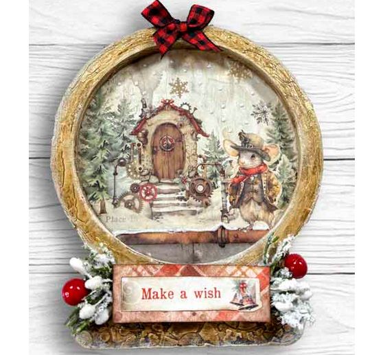 Junk Journal Book "Gear Up for Christmas"