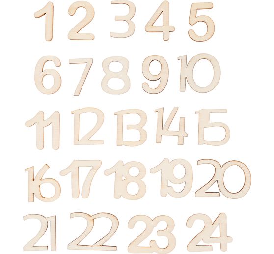 Numeri dell'avvento 1-24 "Natura".