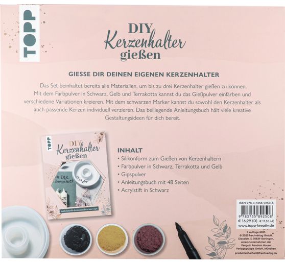 Creative set "Kerzenhalter gießen"