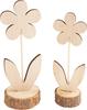 Fiori di legno VBS "Daisy", set di 2