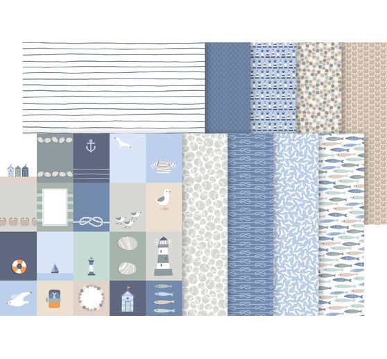 Set di carta "Mar&eacute;e Haute"