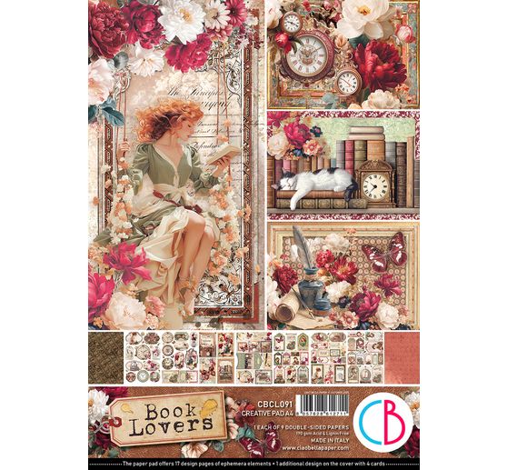 Set di carta "Book Lovers"