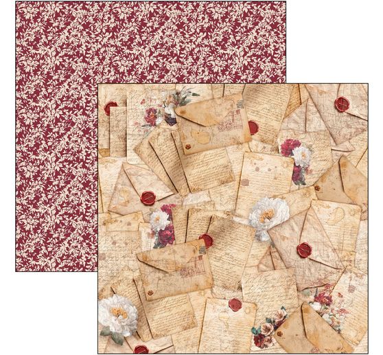 Carta per scrapbook "Book Lovers"