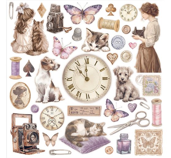 Blocco di scrapbook "Quiet Days"