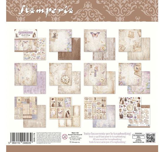 Blocco di scrapbook "Quiet Days"