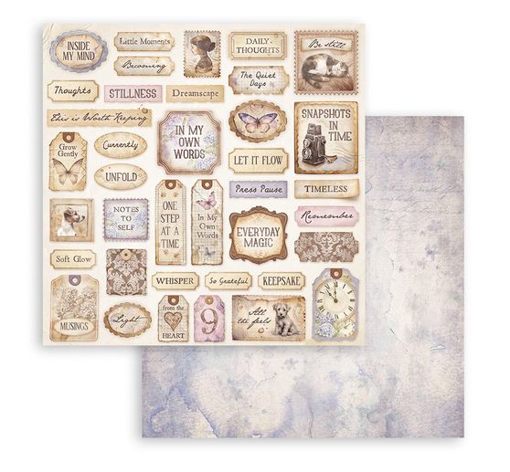 Blocco di scrapbook "Quiet Days"