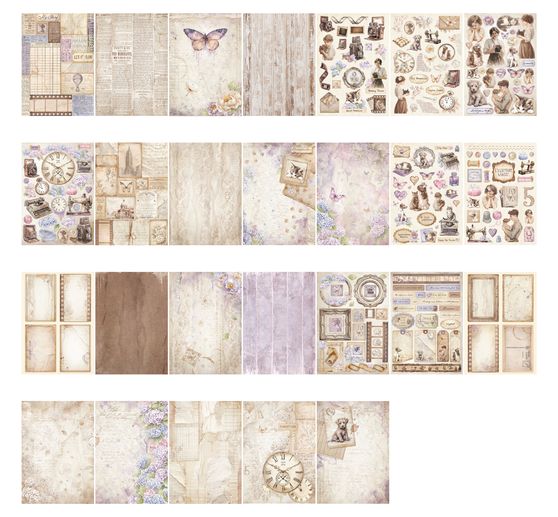 Junk Journal Book "Quiet Days"