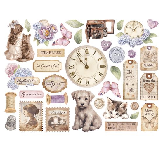 Motivi fustellati "Quiet Days"