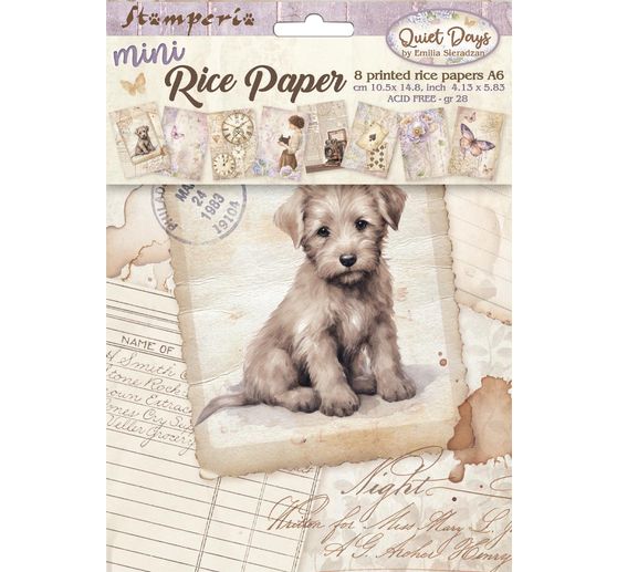 Motif straw silk assortment "Quiet Days"