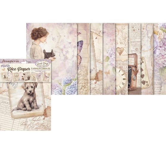 Motif straw silk assortment "Quiet Days"