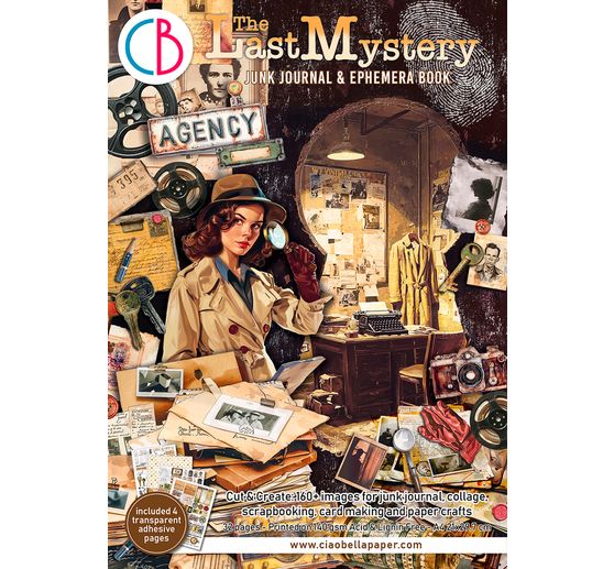 Junk Journal & Ephemera Book "The Last Mystery"