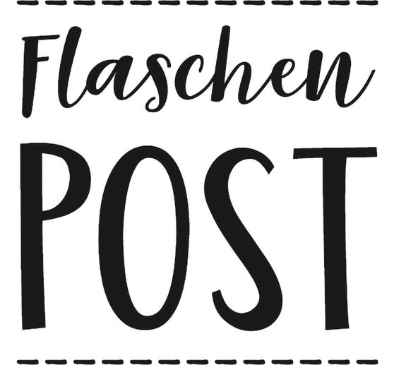 Timbro BUTTERER "Flaschenpost"