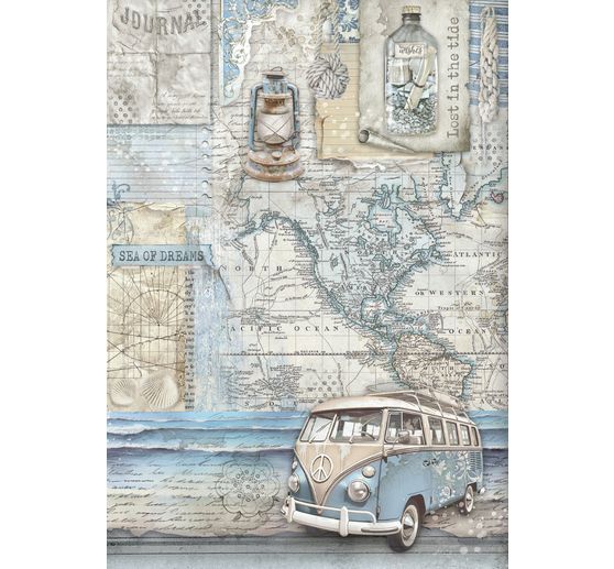 Junk Journal Book "Silent Sea"