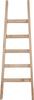 Scala in legno con base svasata