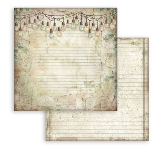 Blocco di scrapbook "Herbarium Silvae Backgrounds"